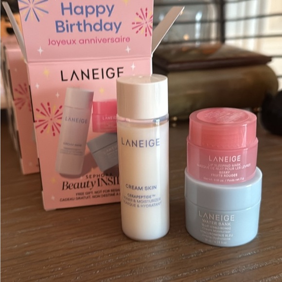 LANEIGE Skincare Essentials Set - Pink and Purple - Picture 2 of 3